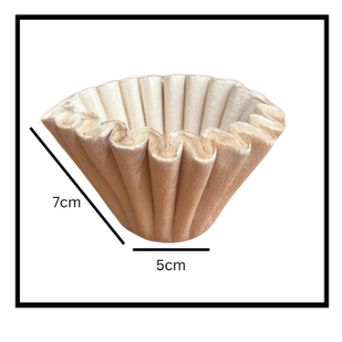 Unbleached filter- Cupcake Coffee Filters – American Style for Drip Brew